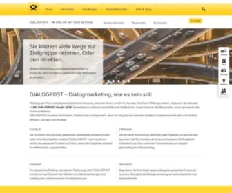 Direktplus.de(Dialogmarketing & Mailings mit Dialogpost) Screenshot