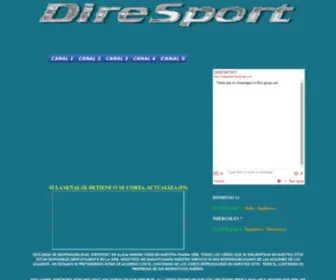 Diresport.es(Dit domein kan te koop zijn) Screenshot