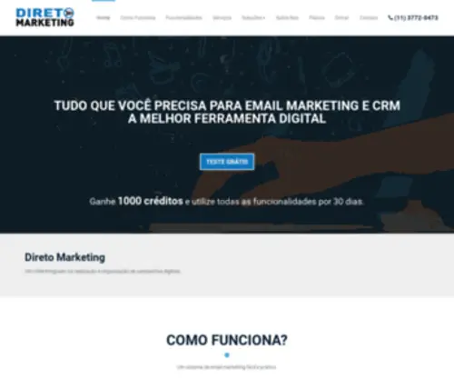 Diretomarketing.com(Direto Marketing) Screenshot