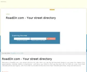 Diretorioderuas.com(Ihr Straßenverzeichnis) Screenshot