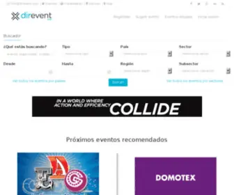 Direvent.com(Web Server's Default Page) Screenshot