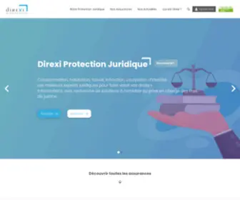 Direxi.fr(Du côté des assurés) Screenshot