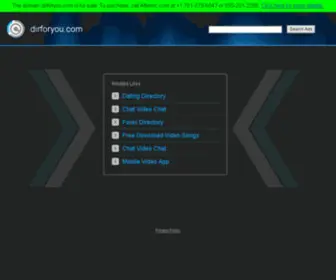 Dirforyou.com(Dating Directory) Screenshot