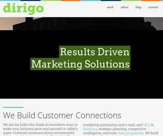 Dirigodev.com(Marketing, Modern Responsive Web Design & Scalable ASP.NET Development) Screenshot
