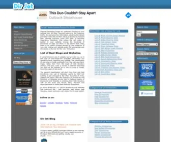 Dirjet.com(Webmasters Resource Guide) Screenshot
