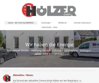 Dirk-Hoelzer.de(Dirk Hölzer GmbH) Screenshot