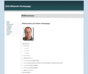 Dirkbilland.de(Dirk Billands) Screenshot