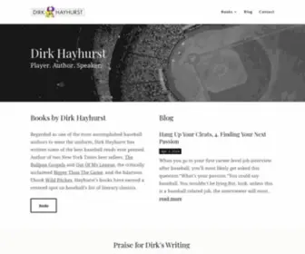 Dirkhayhurst.com(Dirk Hayhurst) Screenshot