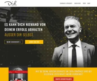 Dirkkreuter.com(Die offizielle Webseite von Dirk Kreuter) Screenshot