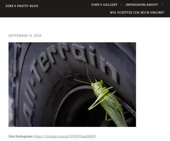 Dirkpaessler.com(Dirk's Photo Blog) Screenshot