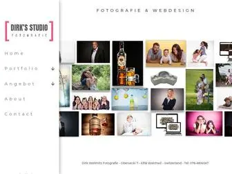 Dirksstudio.ch(Werbefotografie) Screenshot