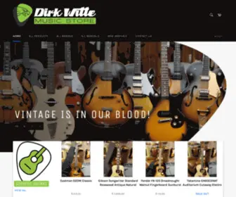 Dirkwitte.nl(Dirk Witte Music) Screenshot