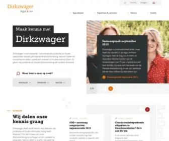 DirkZwager.nl Screenshot