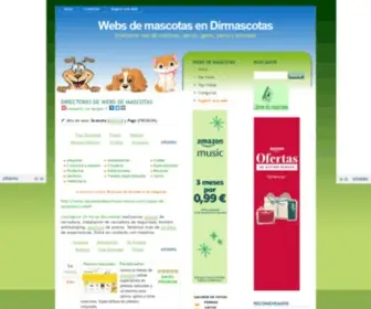 Dirmascotas.com(Webs de mascotas en Dirmascotas) Screenshot