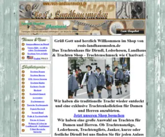 Dirndl-Dirndl.com(Dirndl & Trachten im Shop kaufen) Screenshot