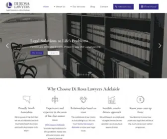 Dirosalawyers.com.au(Di Rosa Lawyers Adelaide) Screenshot