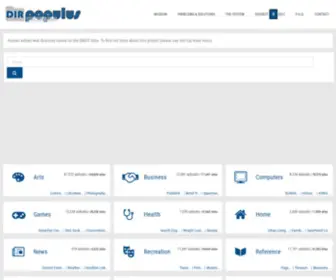 Dirpopulus.net(Web directory edited by people) Screenshot