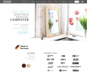 Dirror.com(Der erste digitale Spiegel der Welt) Screenshot