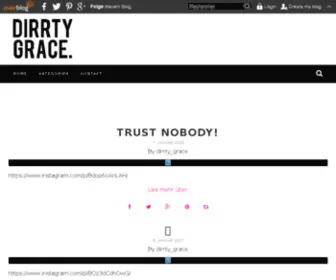 Dirrtygrace.com(日本もバスケットボール大国になれる) Screenshot