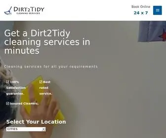 Dirt2Tidy.com.au(Dirt2Tidy) Screenshot