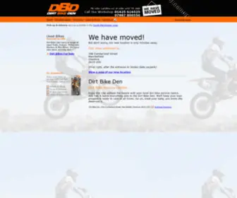 Dirtbikeden.com(Dirt Bike Den) Screenshot