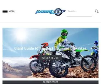 Dirtbikeplanet.com(This site) Screenshot