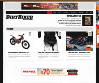 Dirtbikermag.de(Dirt Biker Magazine) Screenshot