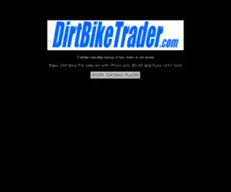 Dirtbiketrader.com(DIRT BIKE TRADER) Screenshot