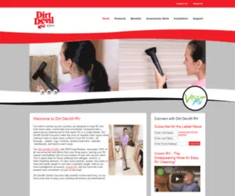 Dirtdevilrv.com(Devil®) Screenshot