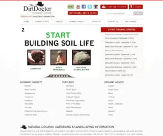 Dirtdoctor.com(Howard Garrett) Screenshot
