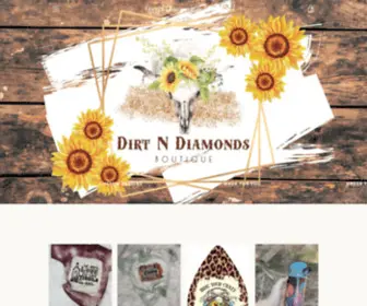 Dirtndiamondsboutique.com(Dirt N Diamonds Boutique) Screenshot