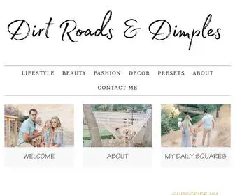Dirtroadsanddimples.com(Dirt Roads and Dimples) Screenshot