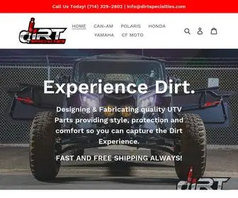 Dirtspecialties.com(Dirt Specialties) Screenshot