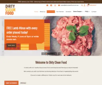 Dirtycleanfood.com.au(Dirtycleanfood) Screenshot