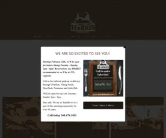 Dirtydanharris.com(Fine Dining and the Best Steaks in Bellingham) Screenshot