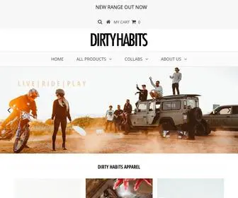 Dirtyhabitsstore.com(dirtyhabitsstore) Screenshot