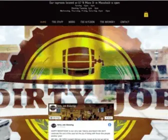 Dirtyjobbrewing.com(Dirtyjobbrewing) Screenshot