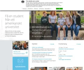 Dis-STHLM.se(Bli värd för en universitetsstudent) Screenshot