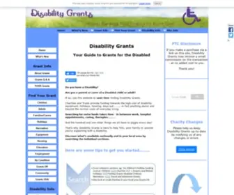 Disability-Grants.org(Disability Grants) Screenshot