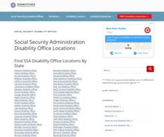 Disability.help(Social Security Disability Office Locations) Screenshot