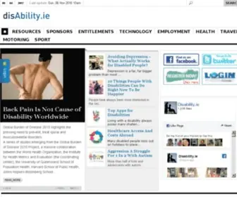 Disability.ie(This is a placeholder for your) Screenshot