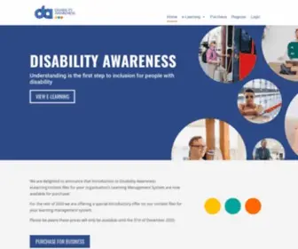 Disabilityawareness.com.au(Disability Awareness training) Screenshot