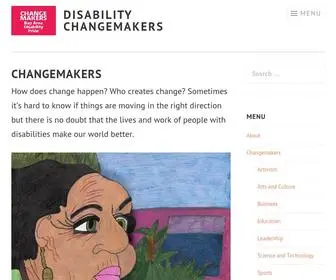 Disabilitychangemakers.org(Bay Area Disability Pride) Screenshot