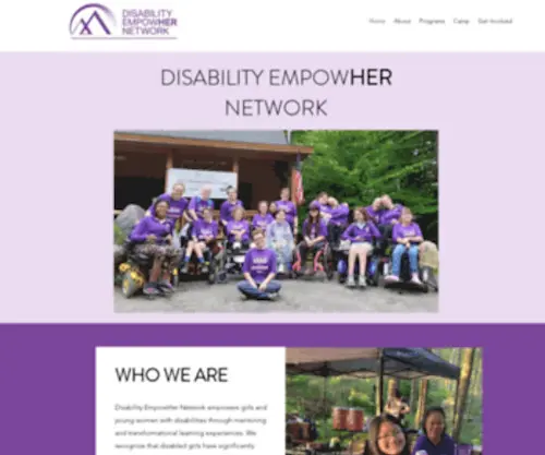 Disabilityempowhernetwork.org(Disability EmpowHer Network) Screenshot