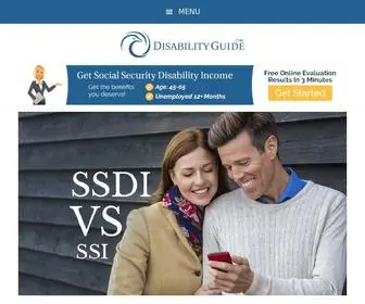 Disabilityguide.com(Free Disability Guide) Screenshot