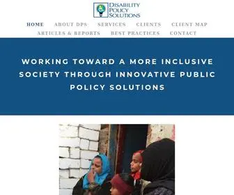 Disabilitypolicysolutions.com(DISABILITY POLICY SOLUTIONS) Screenshot