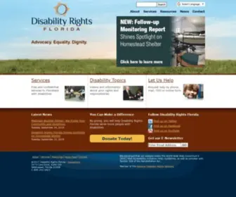 Disabilityrightsflorida.org(Disability Rights Florida) Screenshot