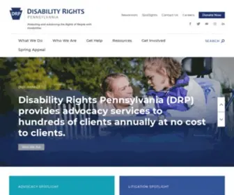 Disabilityrightspa.org(Disability Rights Pennsylvania (DRP)) Screenshot