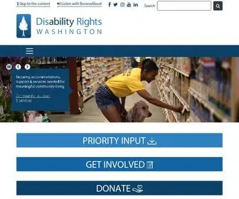 Disabilityrightswa.org(Disability Rights Washington) Screenshot