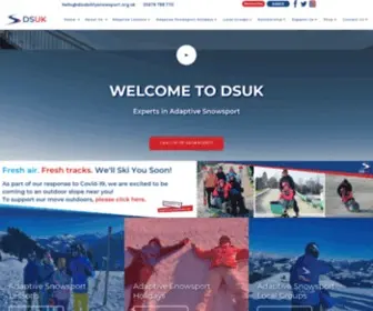 Disabilitysnowsport.org.uk(Disability Snowsport UK) Screenshot